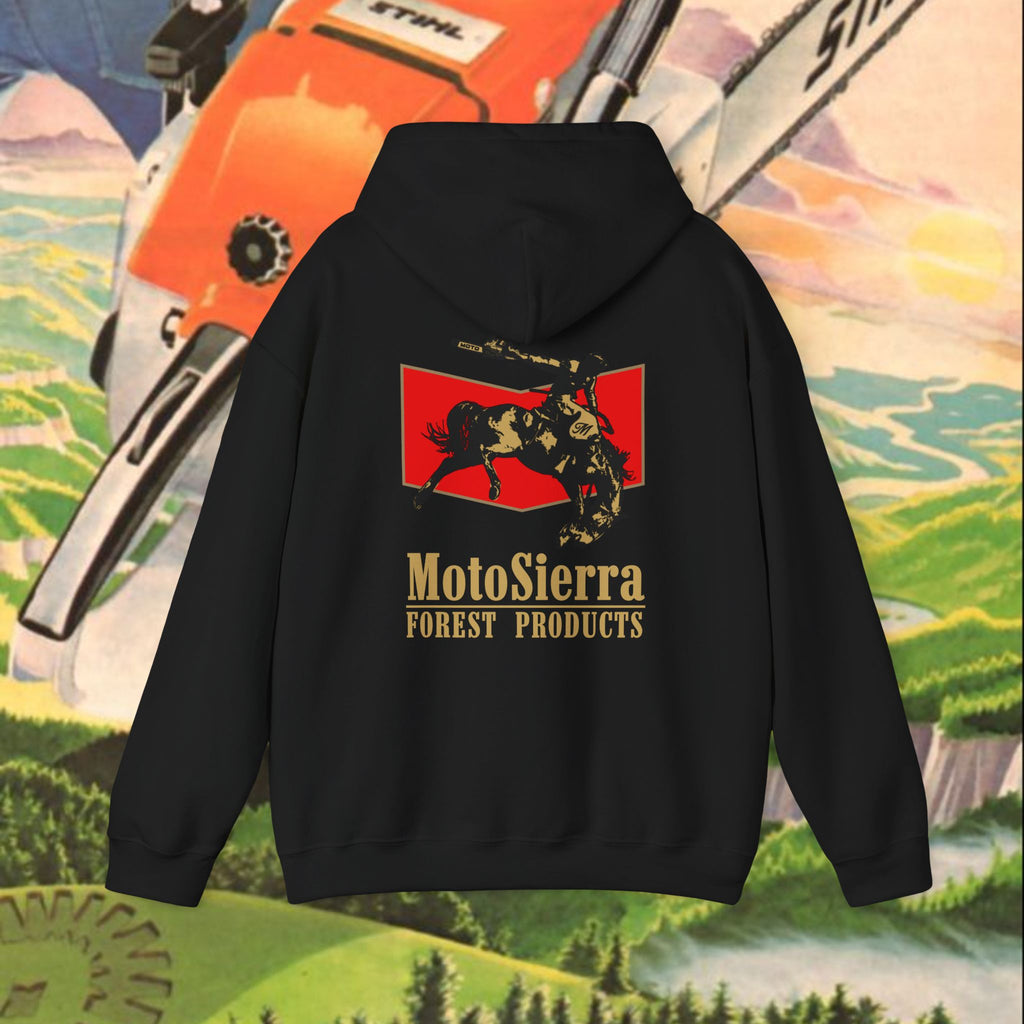 EUROPE ONLY Chevron Cowboy Logo Unisex Heavy Blend™ Hooded Sweatshirt