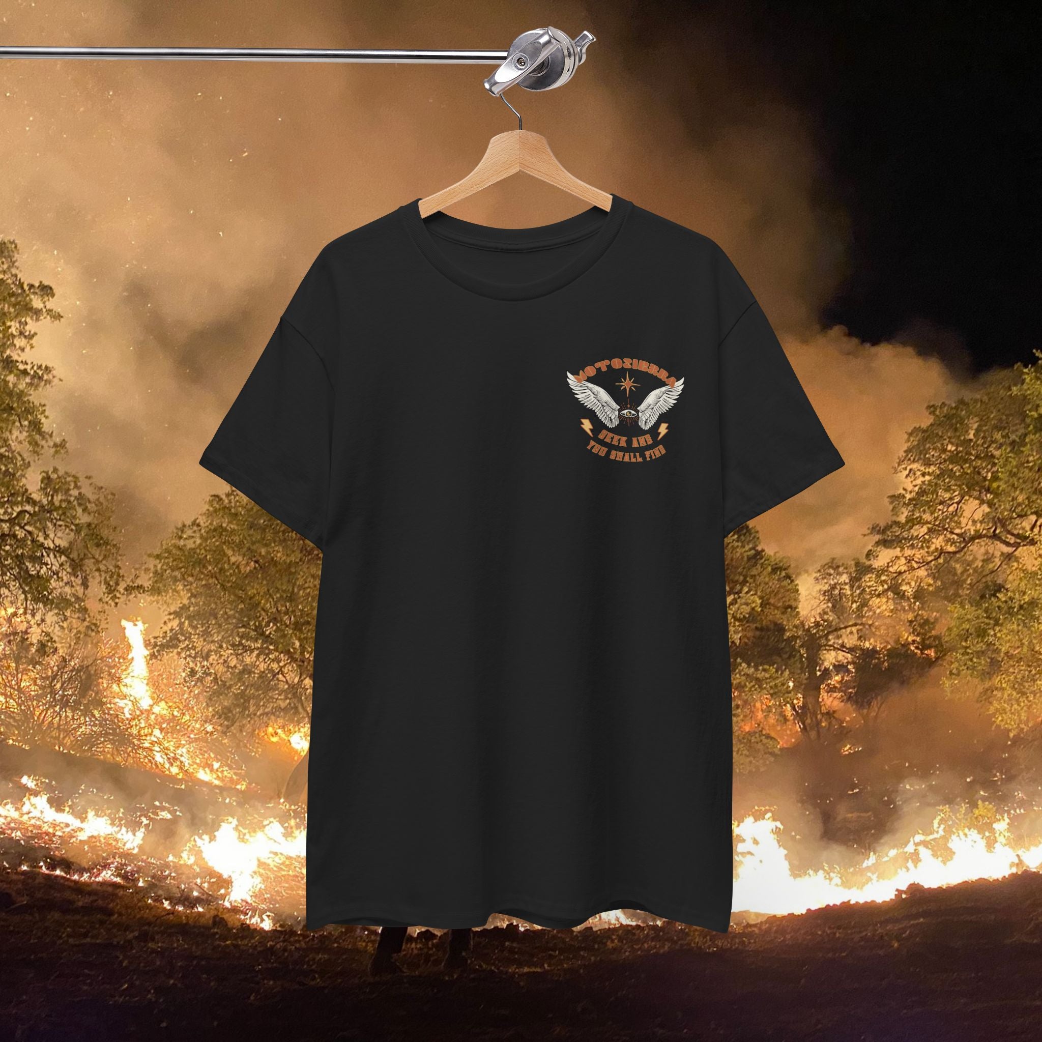 Flying Eye Unisex Heavy Cotton Tee