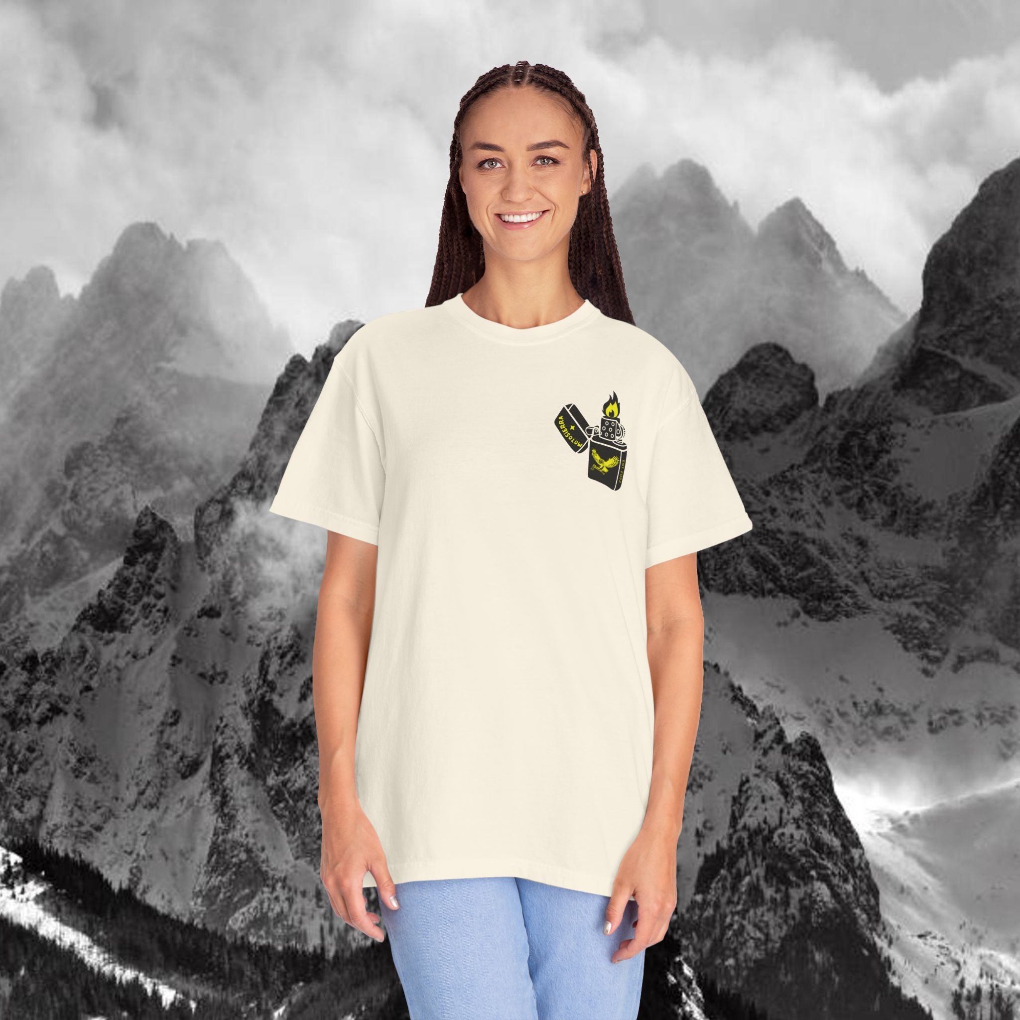 Flint Unisex Garment-Dyed T-shirt