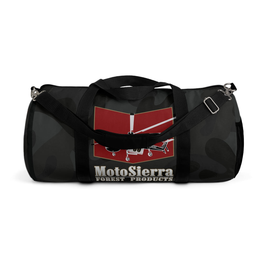 Black Camo Crane Logo Duffel Bag - Perfect for Gym, Travel, Outdoor Gifts