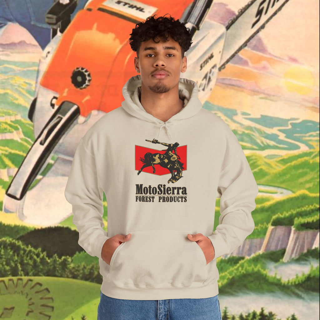 EUROPE ONLY Chevron Cowboy Logo Unisex Heavy Blend™ Hooded Sweatshirt