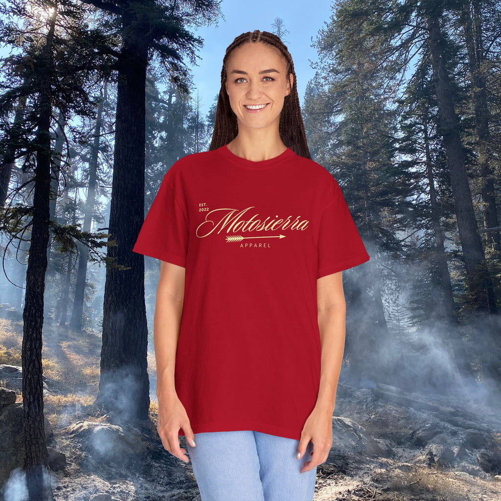 Script Logo Unisex Garment-Dyed T-shirt