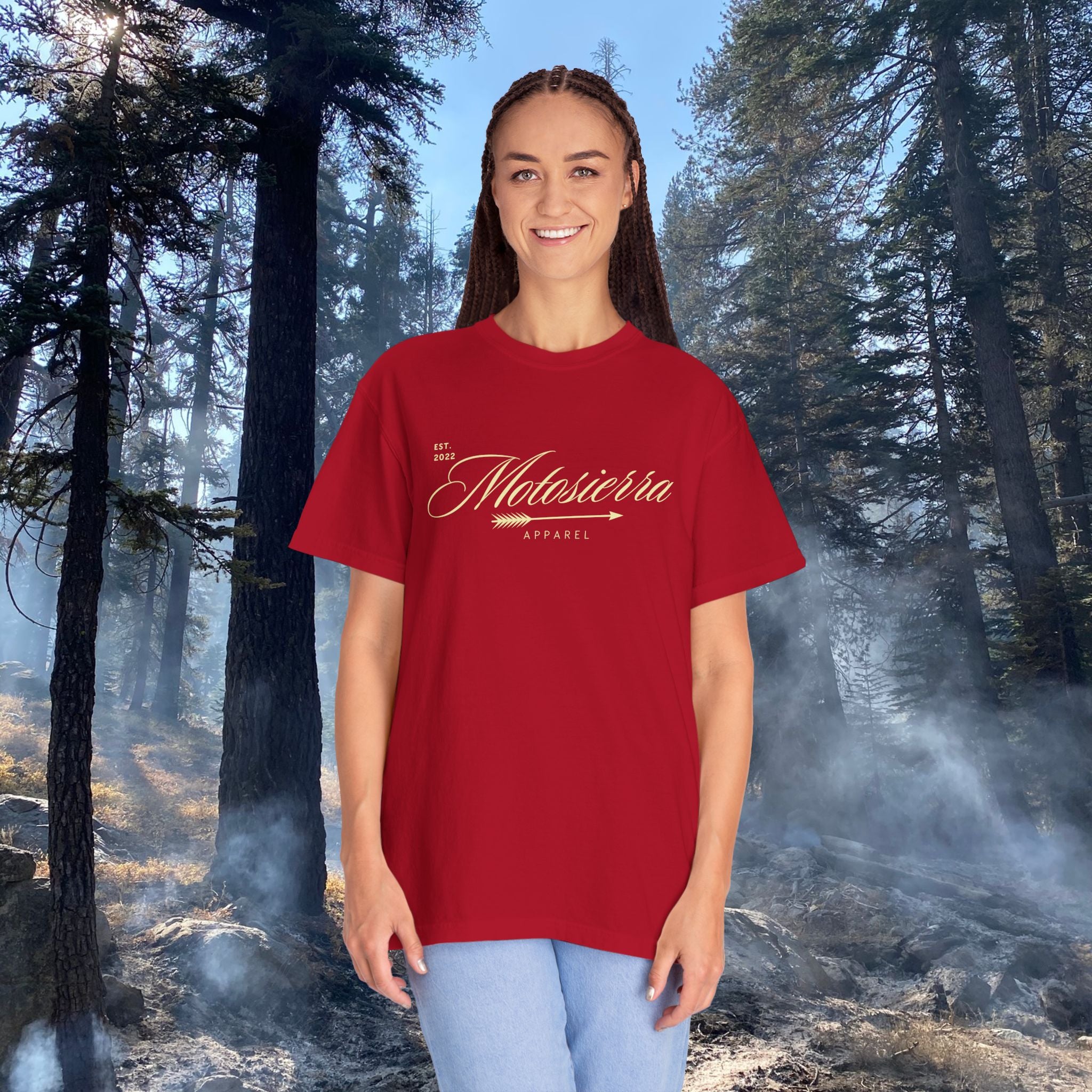 Script Logo Unisex Garment-Dyed T-shirt