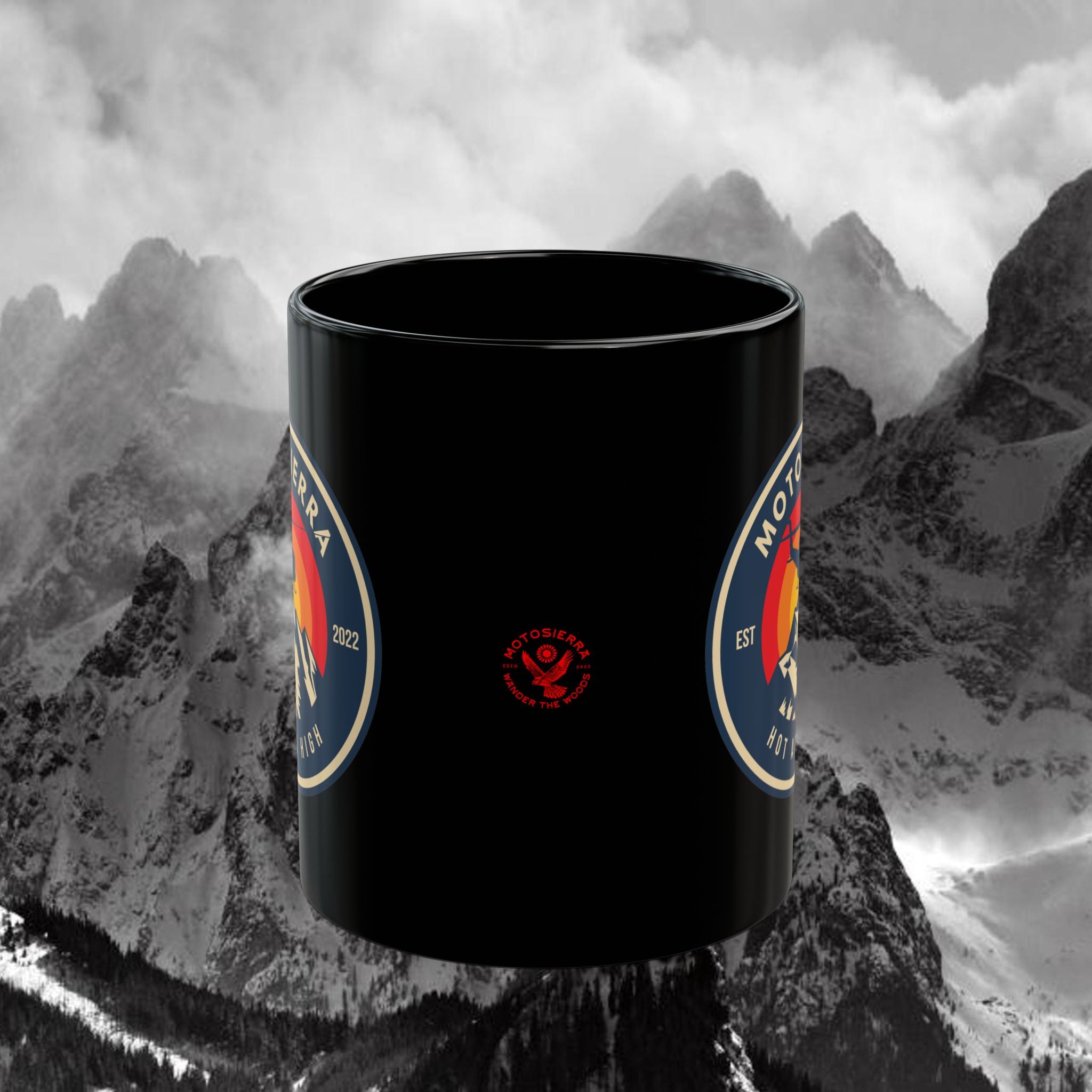 Hot & High Black Mug (11oz, 15oz)