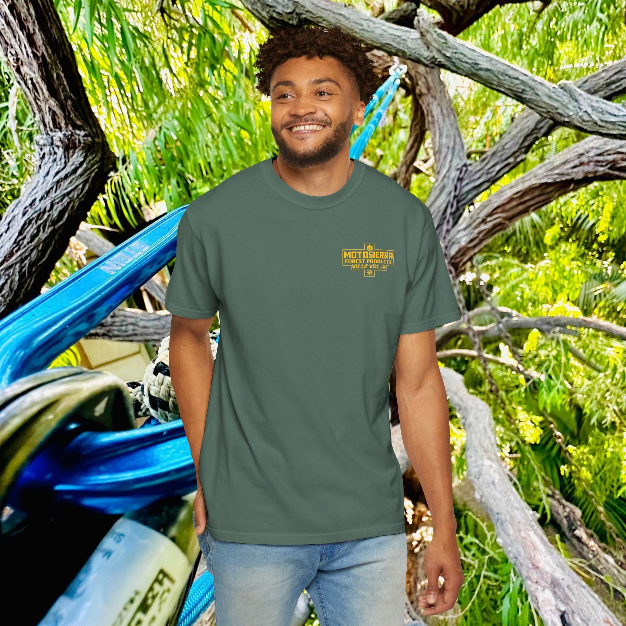 Eagle Unisex Garment-Dyed T-shirt