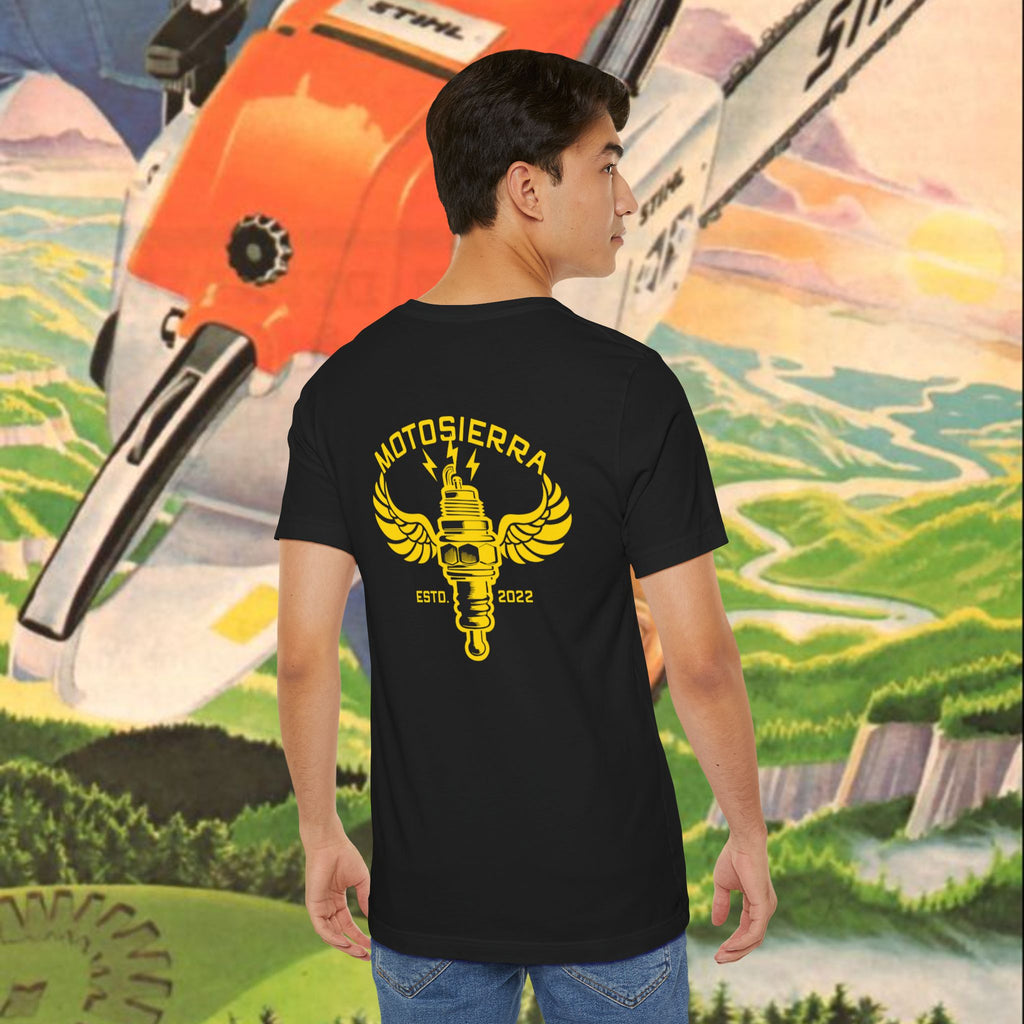 NGK Yellow Unisex Jersey Short Sleeve Tee