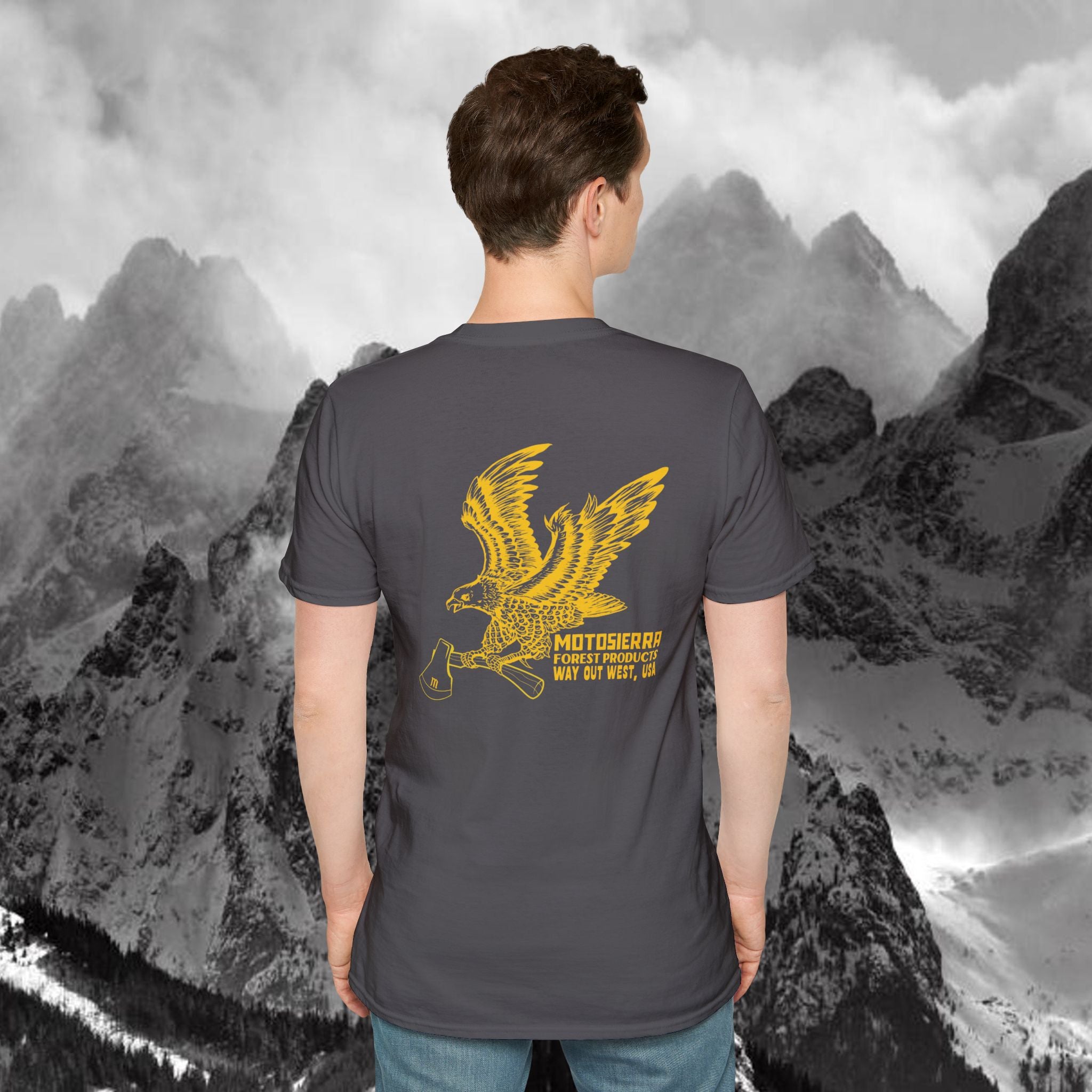 Yellow Eagle Unisex Softstyle T-Shirt