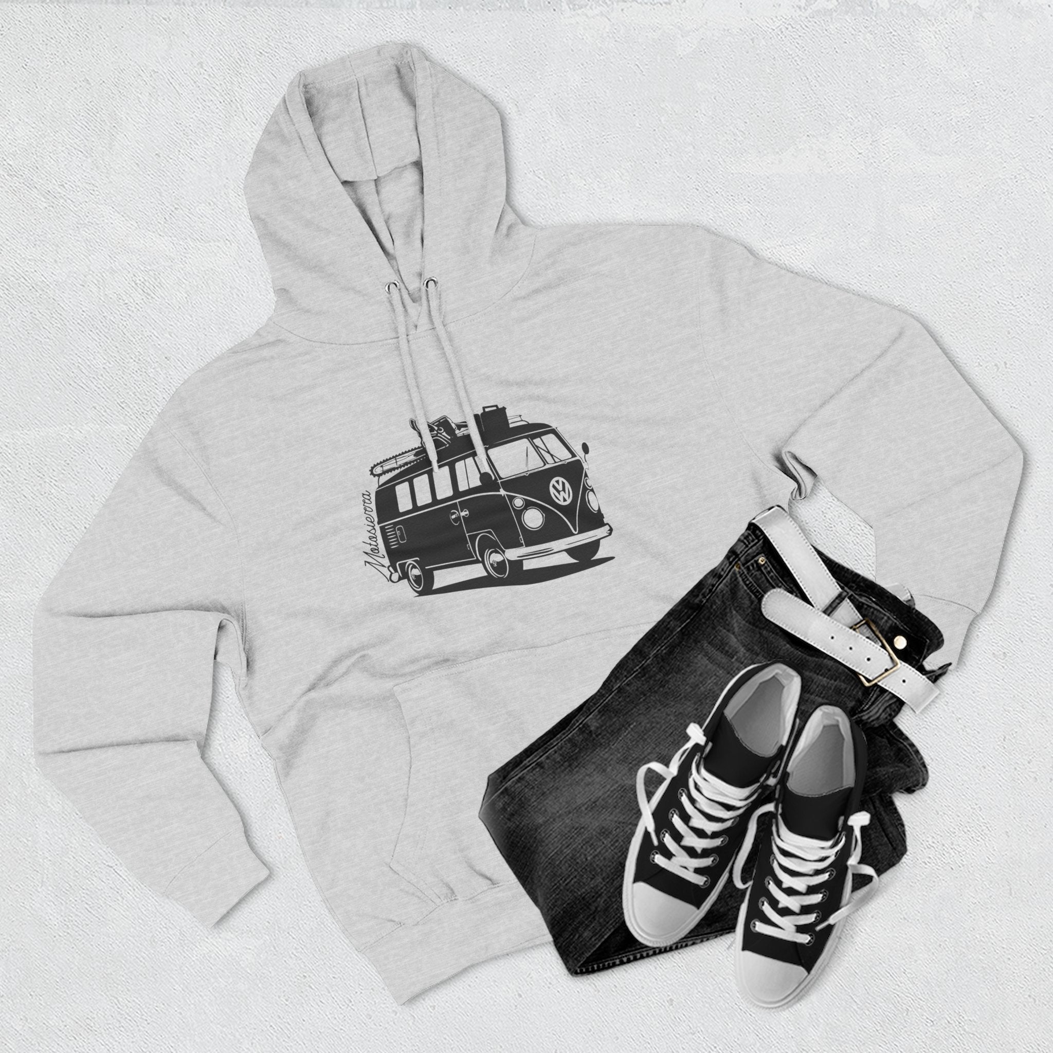 Magic Bus Three-Panel Fleece Hoodie