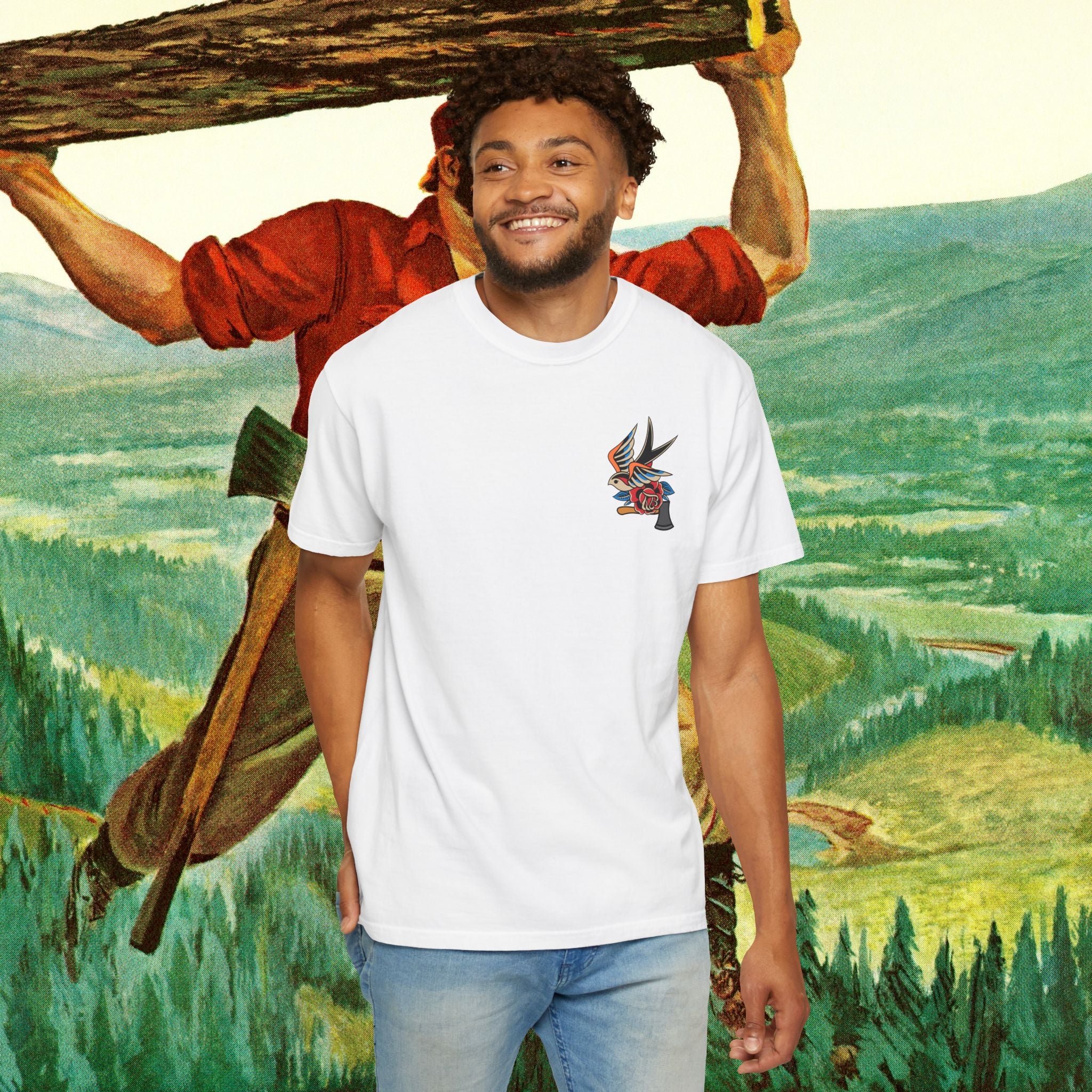 Cornell Unisex Garment-Dyed T-shirt