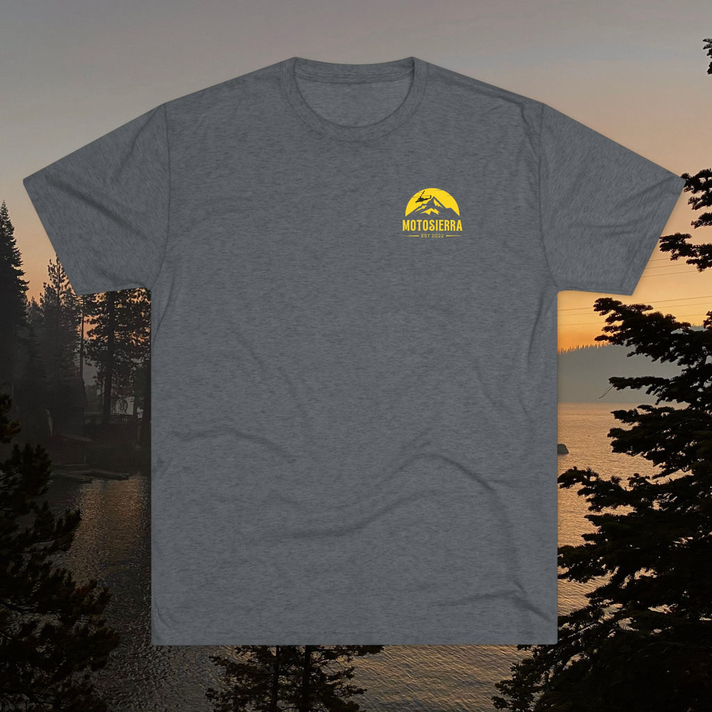 Yellow Unisex Tri-Blend Crew Tee