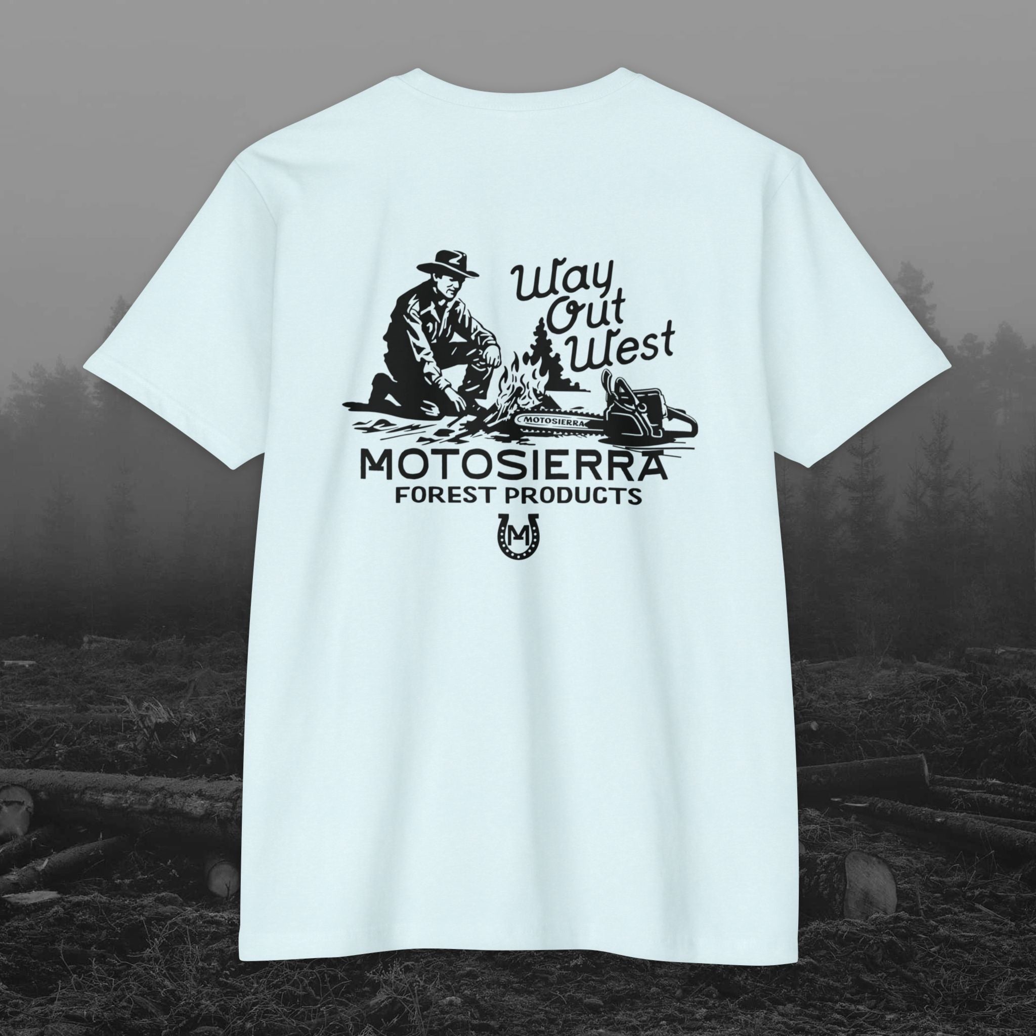 Way Out West Unisex CVC Jersey T-shirt