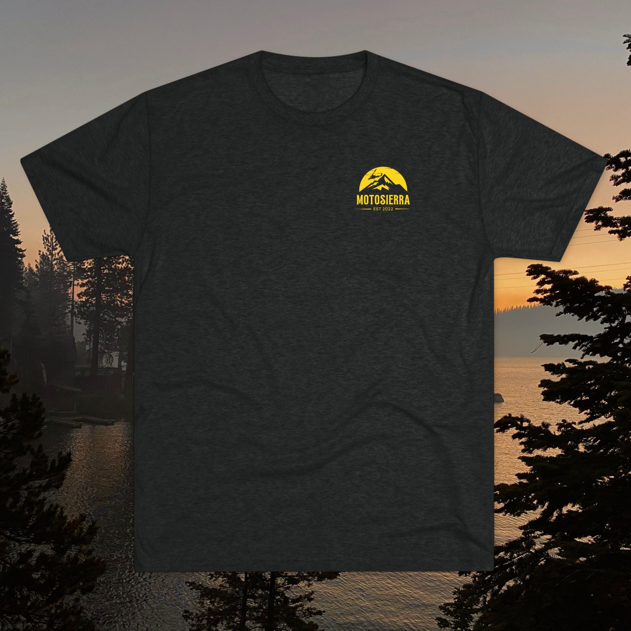 Yellow Unisex Tri-Blend Crew Tee