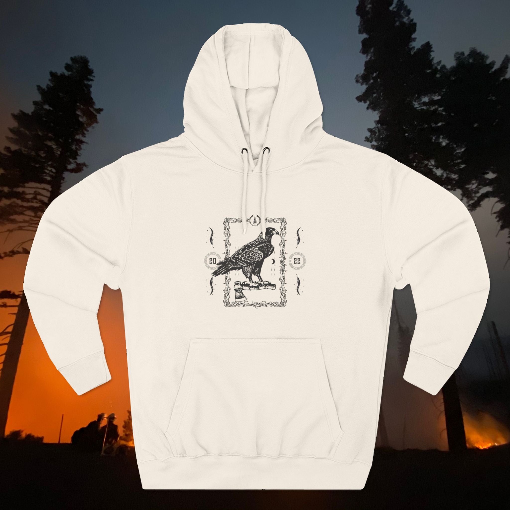 Hurricane Ridge Three-Panel Fleece Hoodie