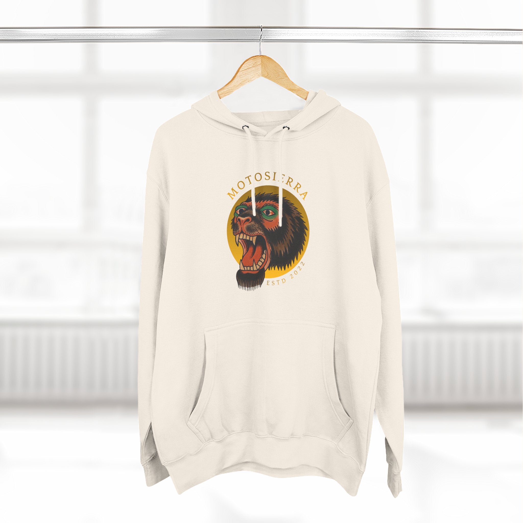 Sasquatch Three-Panel Fleece Hoodie