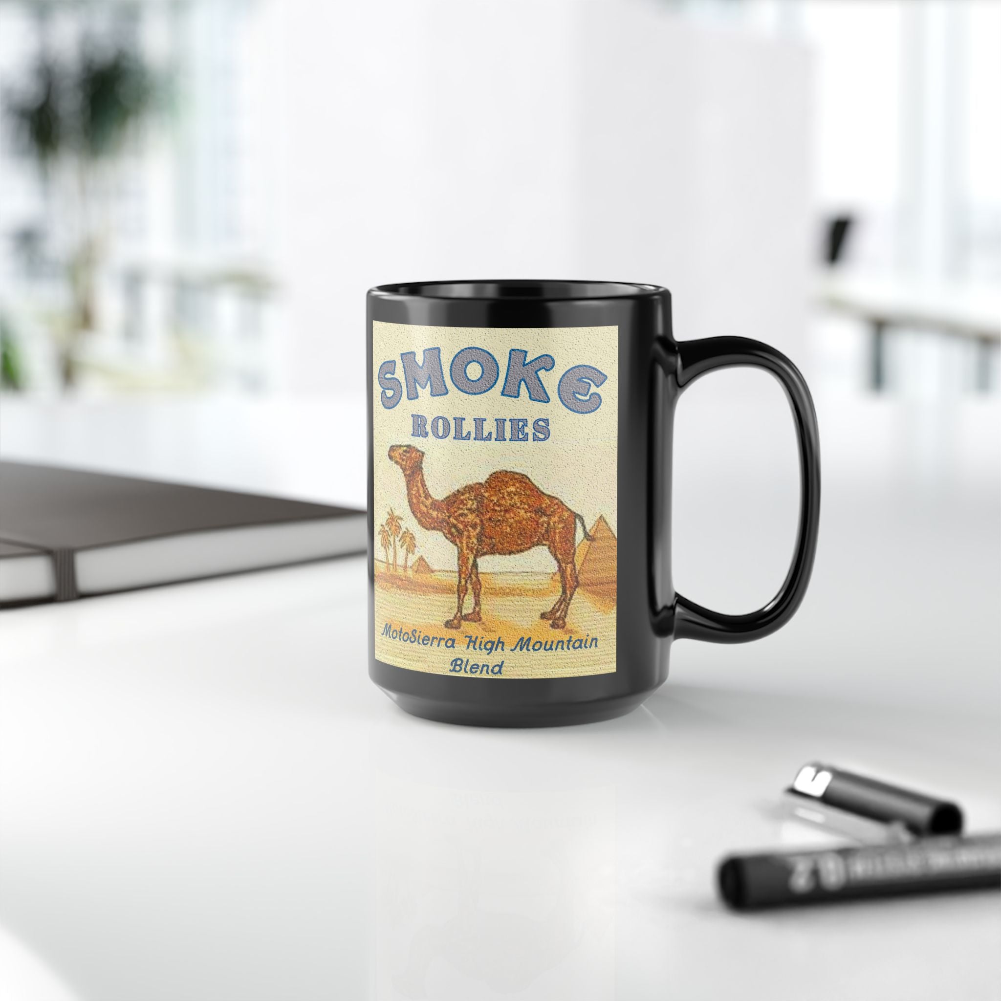 Turkish Blend Black Mug, 15oz