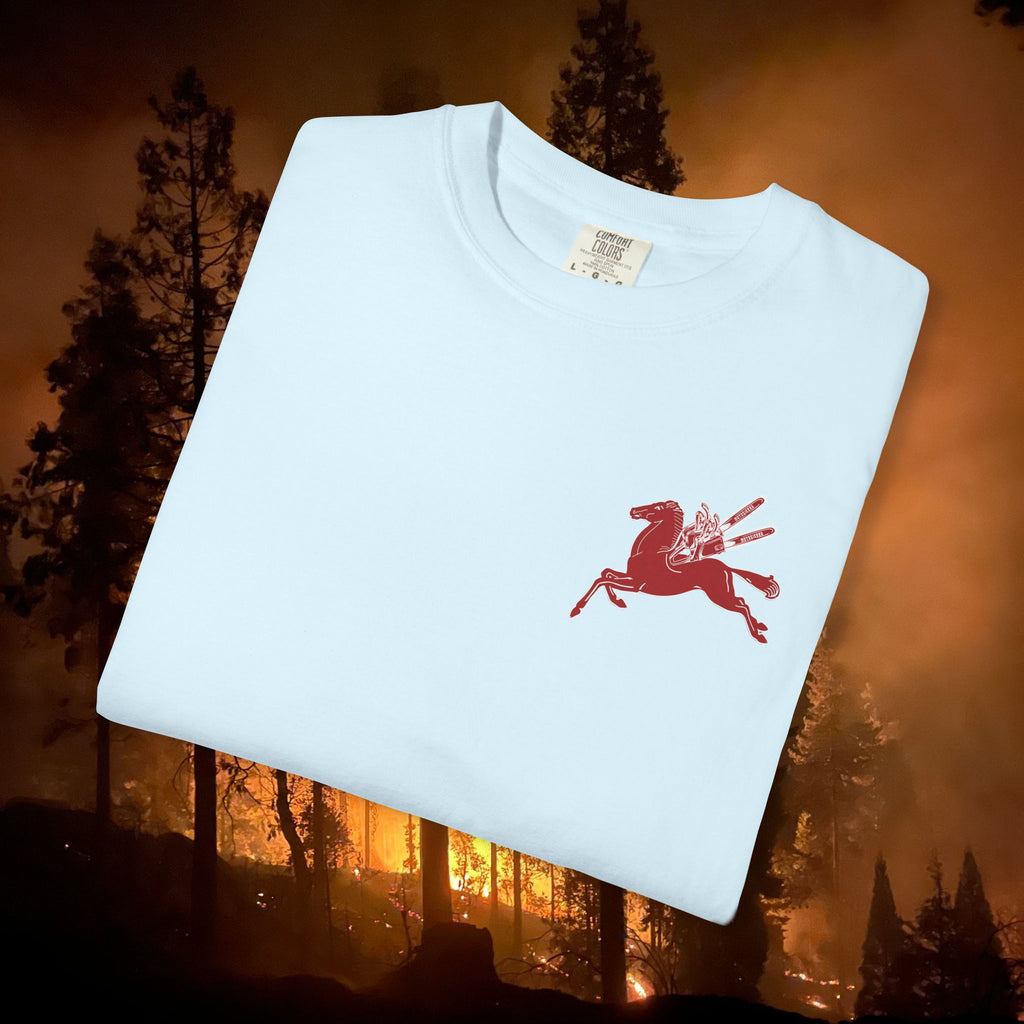 Pegasus Unisex Garment-Dyed T-shirt