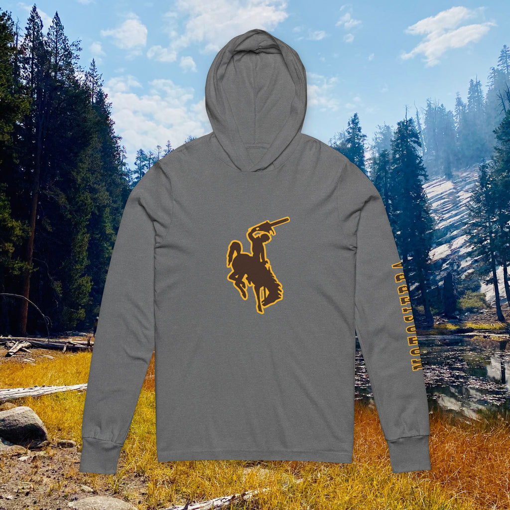 Cowboy Unisex Hooded Long Sleeve Tee