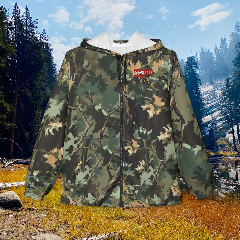 1. Green Camo Windbreaker Jacket | Outdoorsy Style, Hiking Gear, Adventure Apparel, Nature Lover's Jacket, Trendy Water-Resistant Fashion
