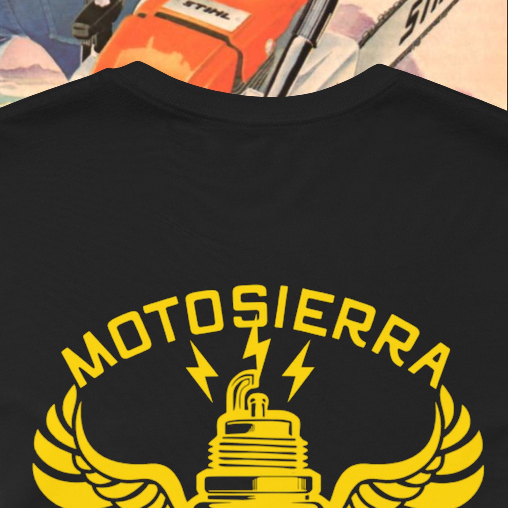 NGK Yellow Unisex Jersey Short Sleeve Tee