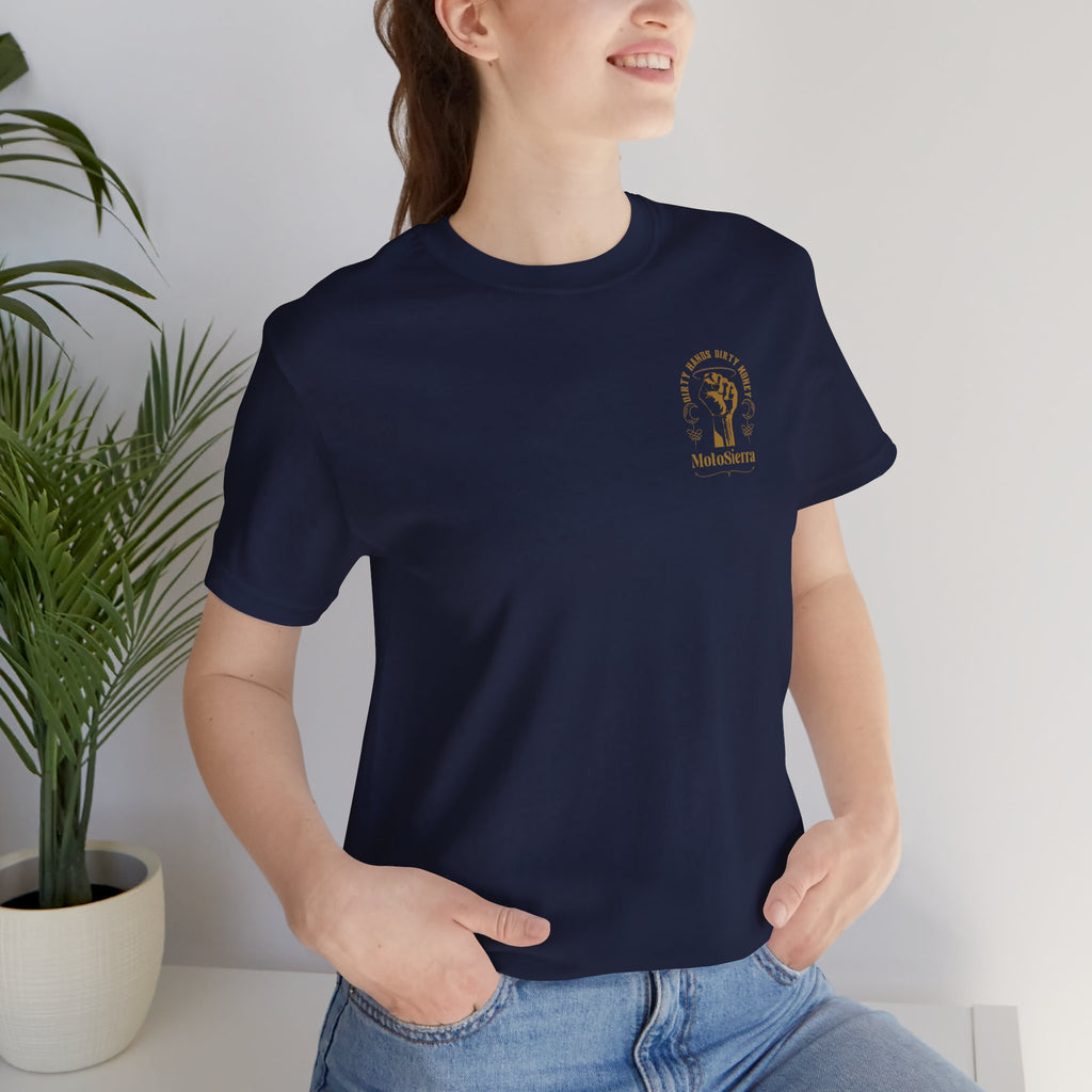 Dirty Hands Unisex Jersey Short Sleeve Tee
