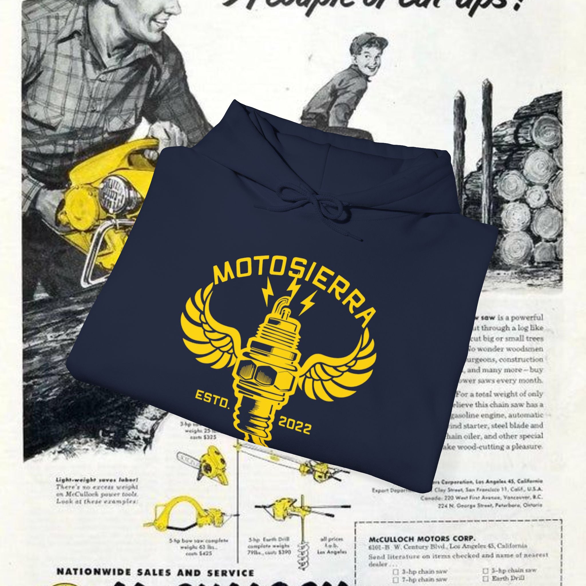 EUROPE ONLY Spark Plug Unisex Heavy Blend™ Hooded Sweatshirt