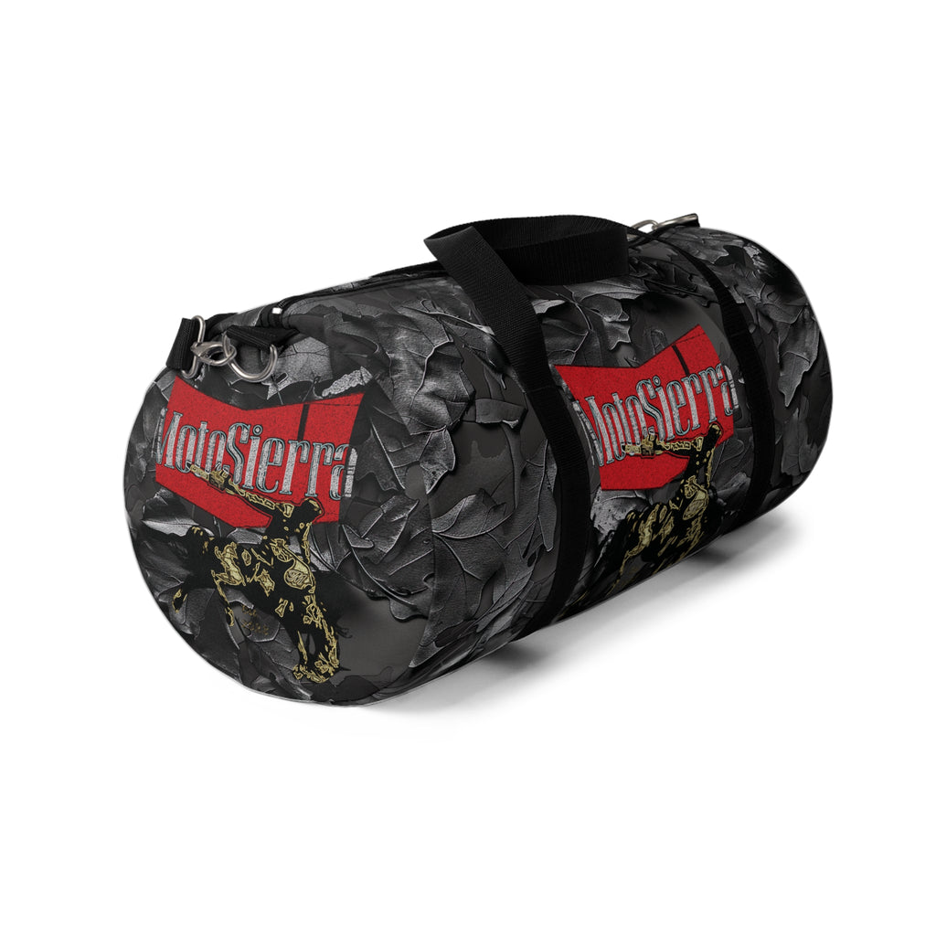 Gray Leaf Camo Duffel Bag