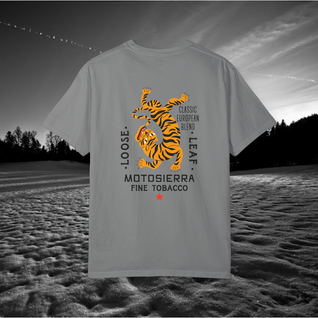 MotoSierra Fine Tobacco Garment-Dyed T-Shirt