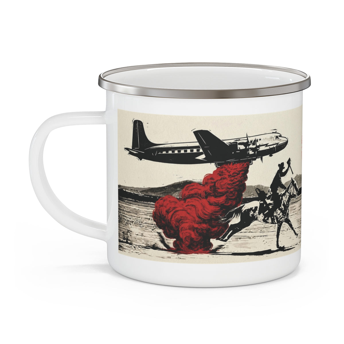 Western Ways Enamel Camping Mug