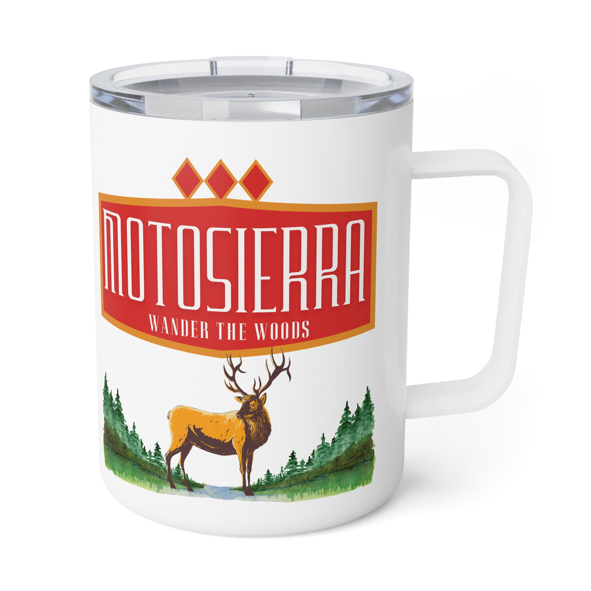 Pull Tab Insulated Travel Mug
