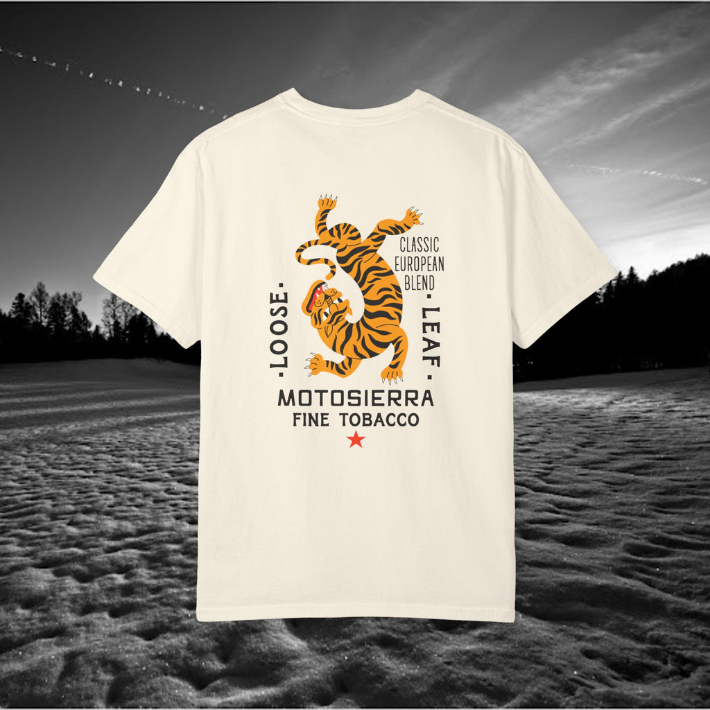 MotoSierra Fine Tobacco Garment-Dyed T-Shirt