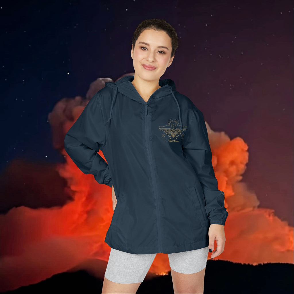 Homage Unisex Full-Zip Windbreaker Jacket