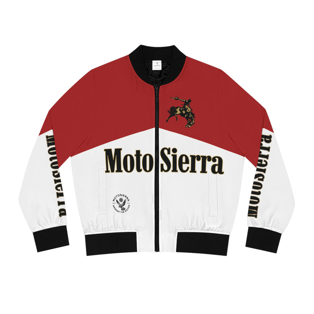 MotoSierra Women's Bomber Jacket -