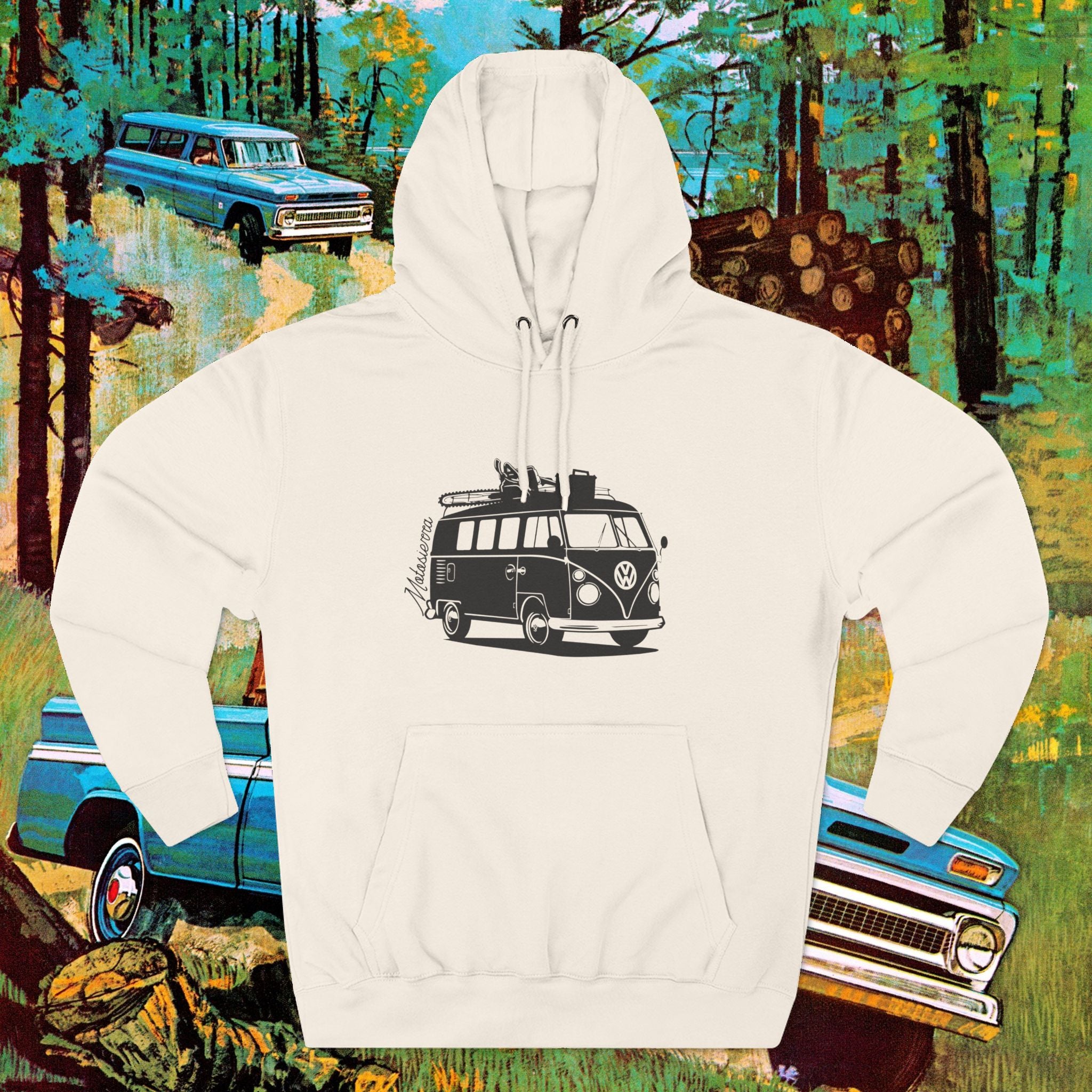 Magic Bus Three-Panel Fleece Hoodie