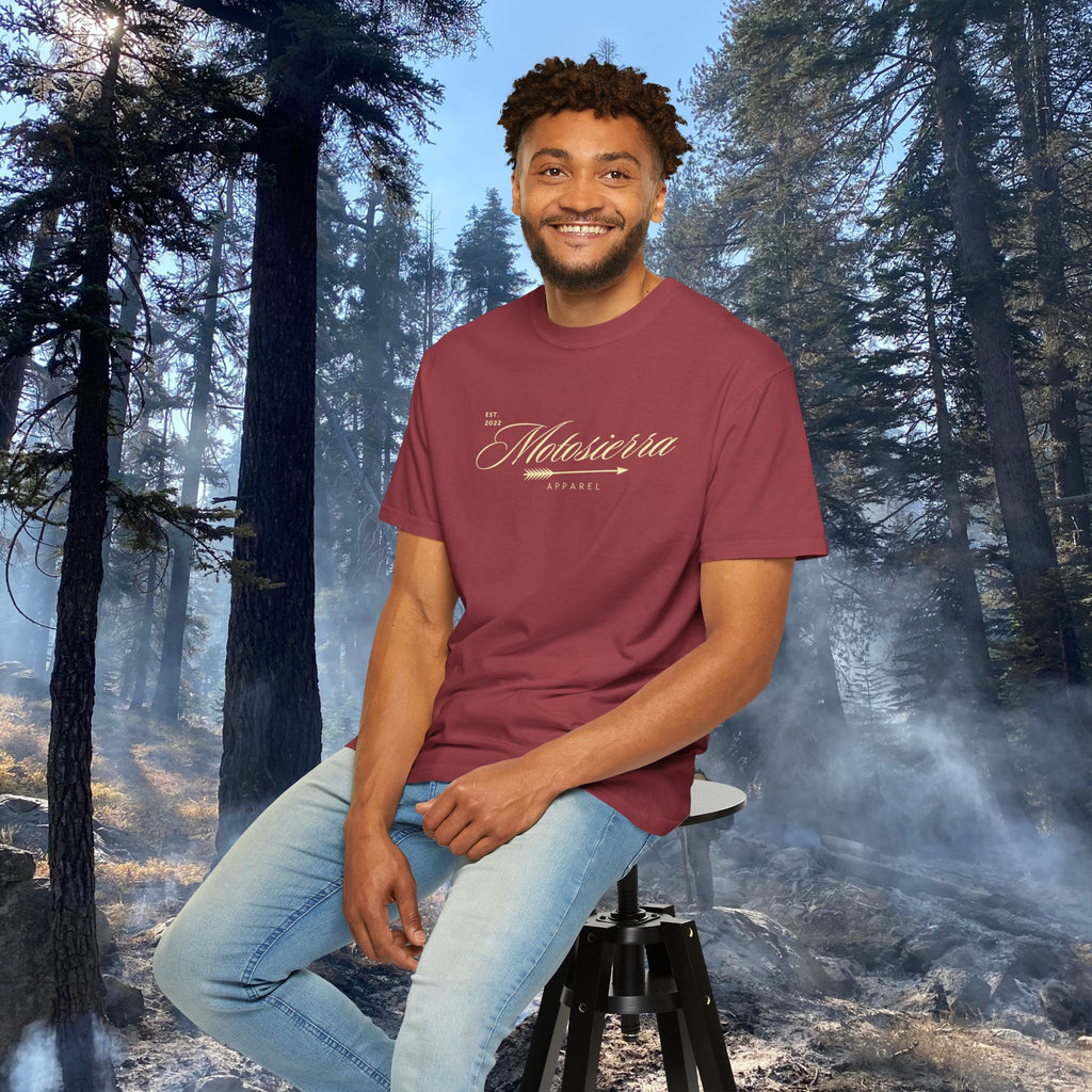 Script Logo Unisex Garment-Dyed T-shirt