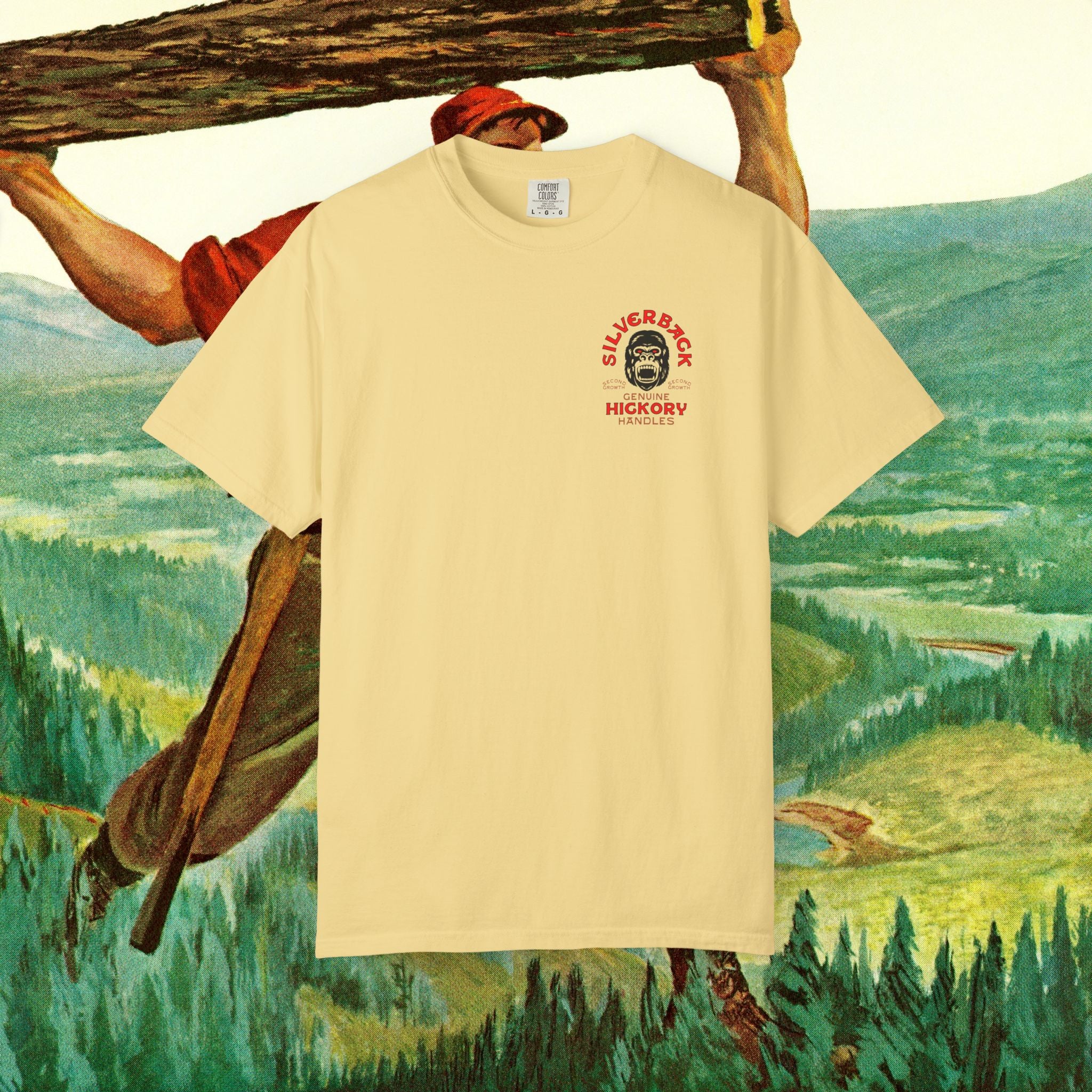 Silverback Axe Handles Unisex Garment-Dyed T-shirt