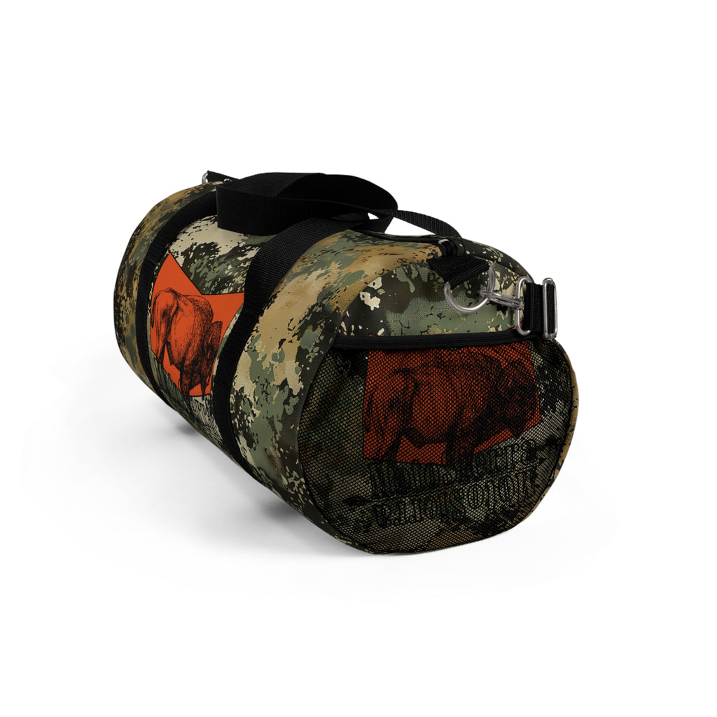 Bison Logo Flecktarn Duffel Bag