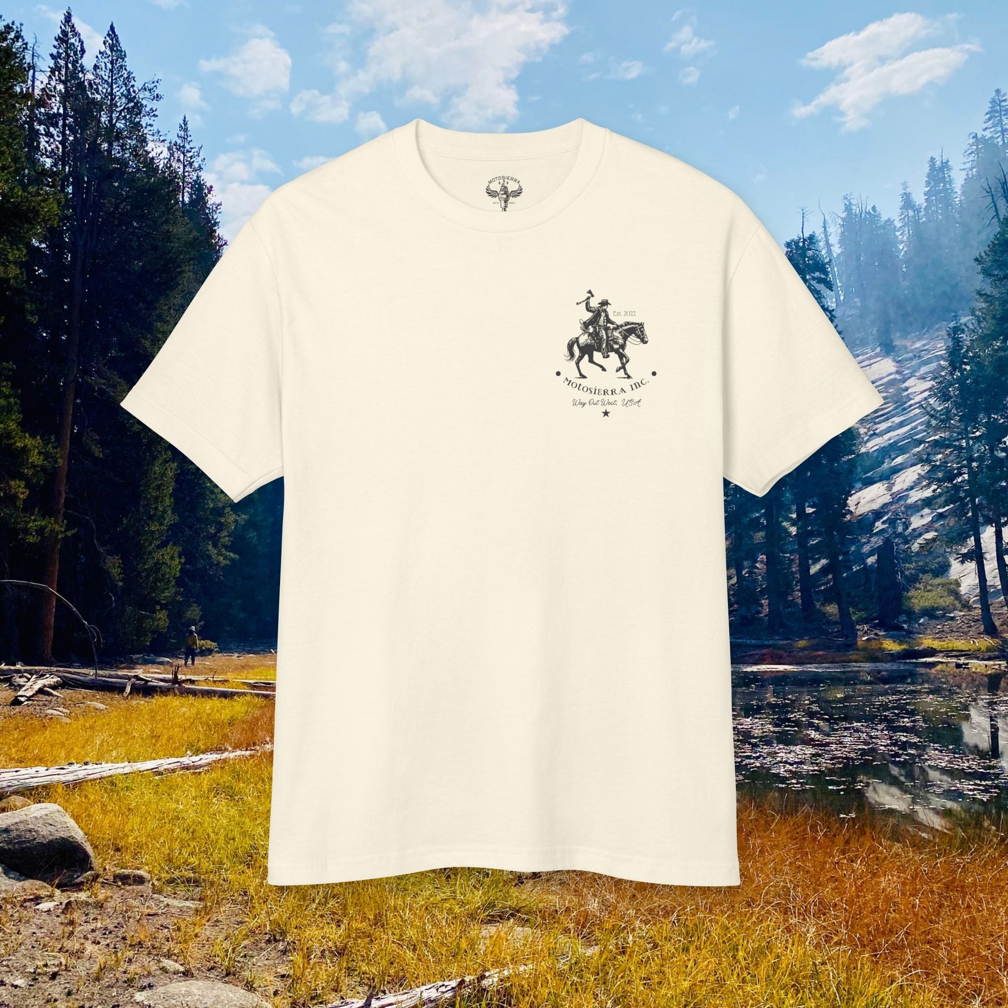 Unisex Cowboy Graphic Tee, Perfect for Gifts, Outdoors, Rodeo Events, Vintage Style