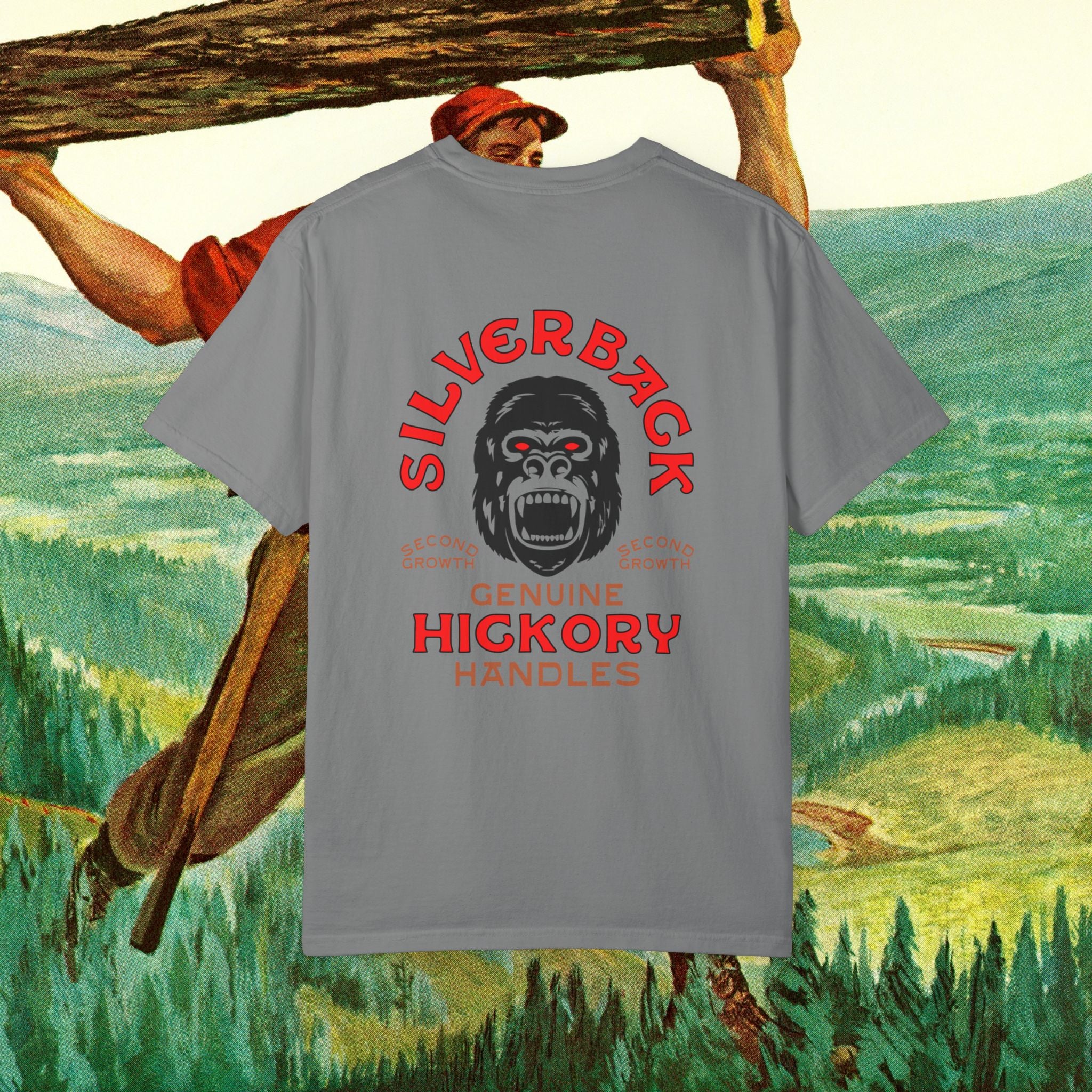 Silverback Axe Handles Unisex Garment-Dyed T-shirt
