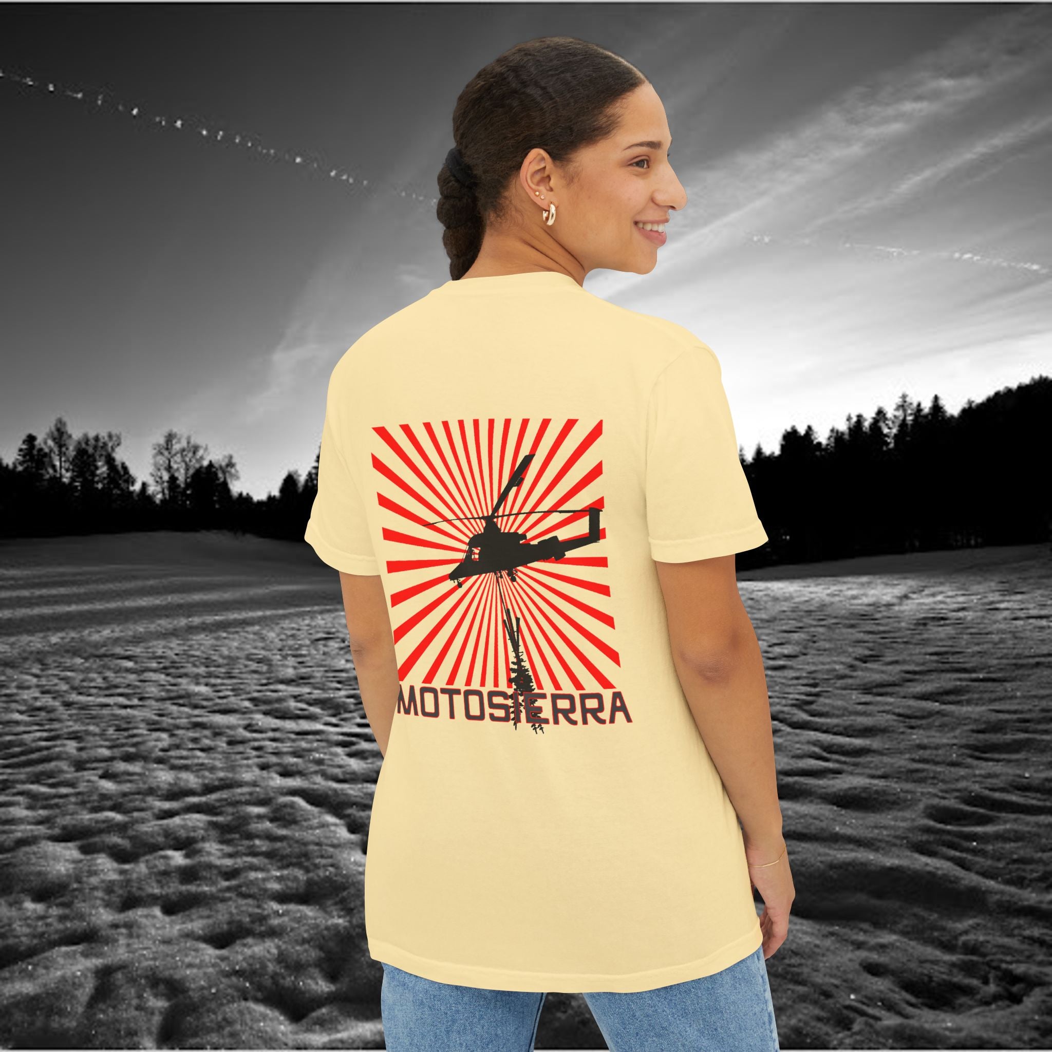 Interlocking Love Unisex Pocket T-Shirt - Premium Garment-Dyed Tee