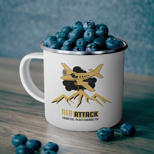 12 O' Clock High AA Enamel Camping Mug