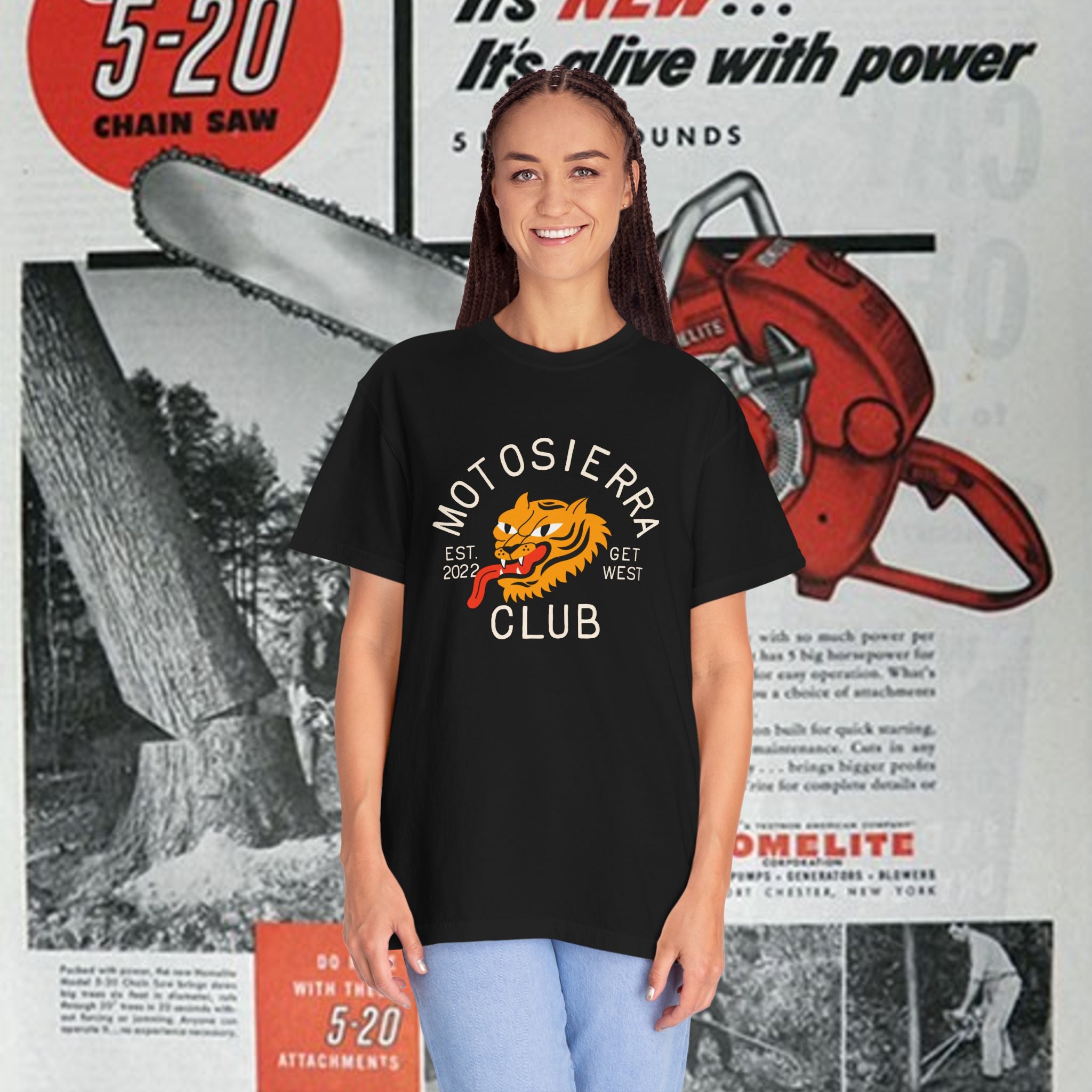 Vladivostok Unisex Garment-Dyed T-shirt