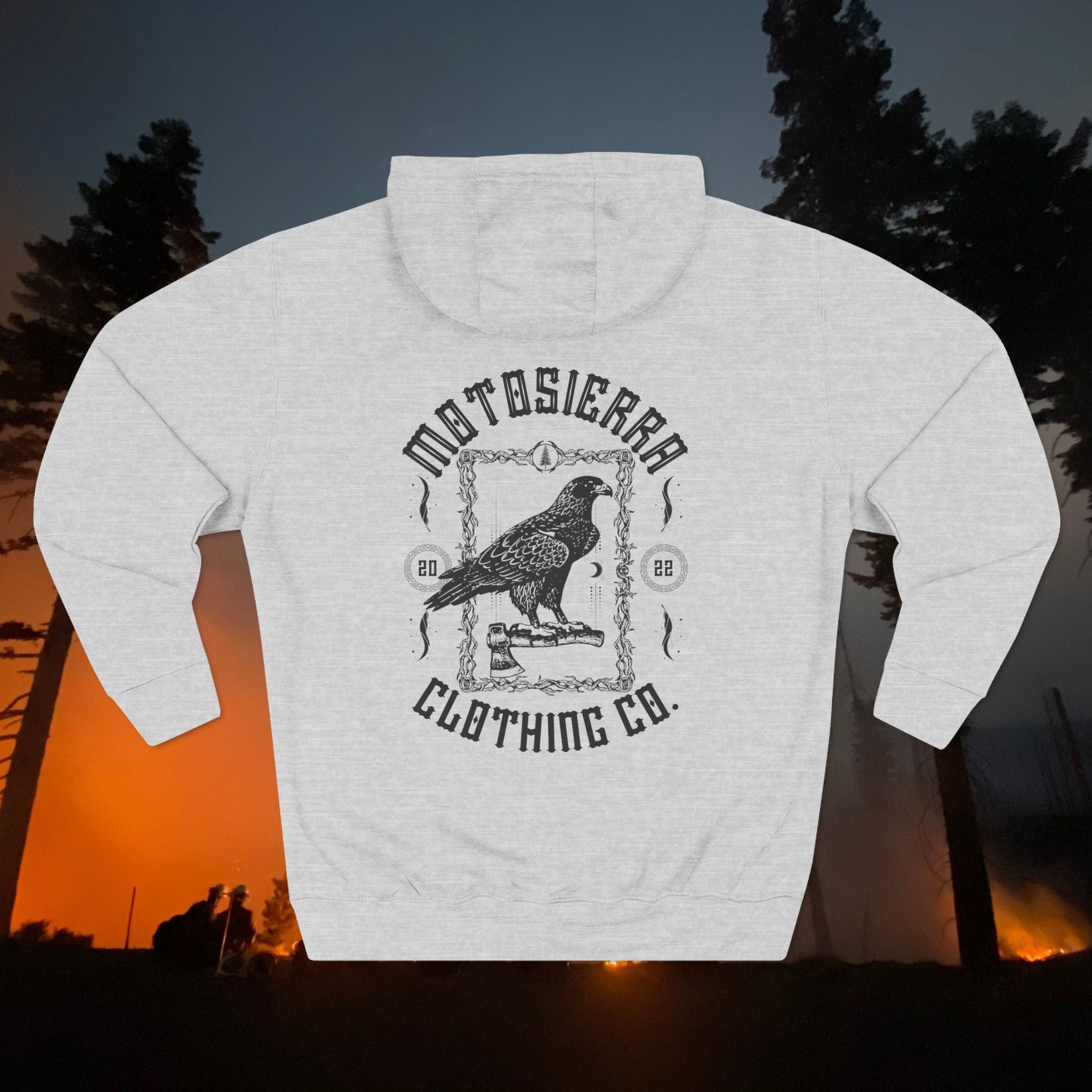 Hurricane Ridge Three-Panel Fleece Hoodie