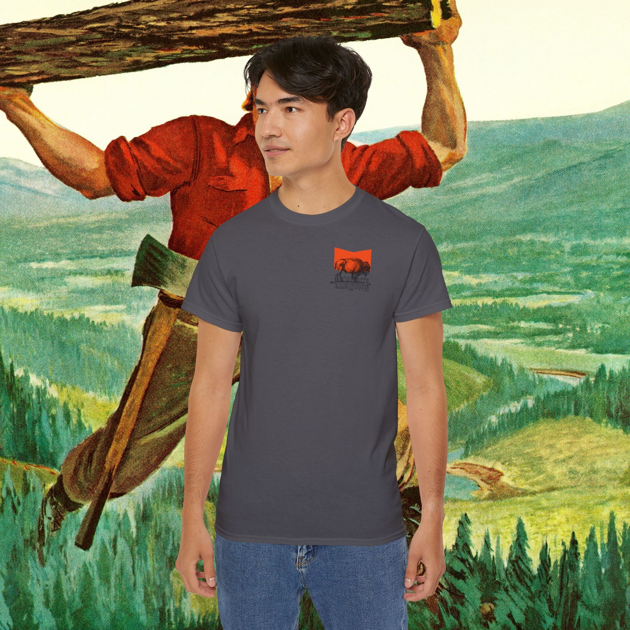 EUROPE ONLY Bison Unisex Ultra Cotton Tee