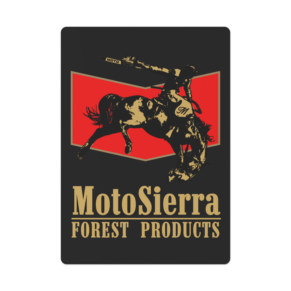 MotoSierra Poker Cards