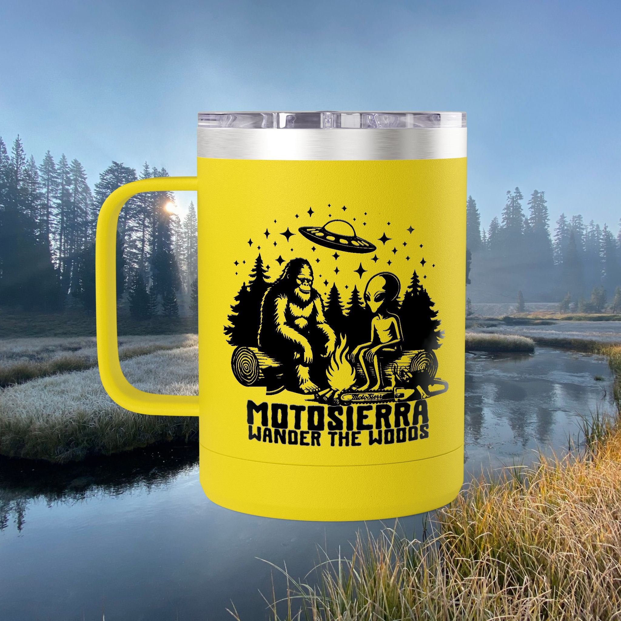 Just Us Bros Camping Coffee Mug | Adventure Mug | Outdoor Tumbler
