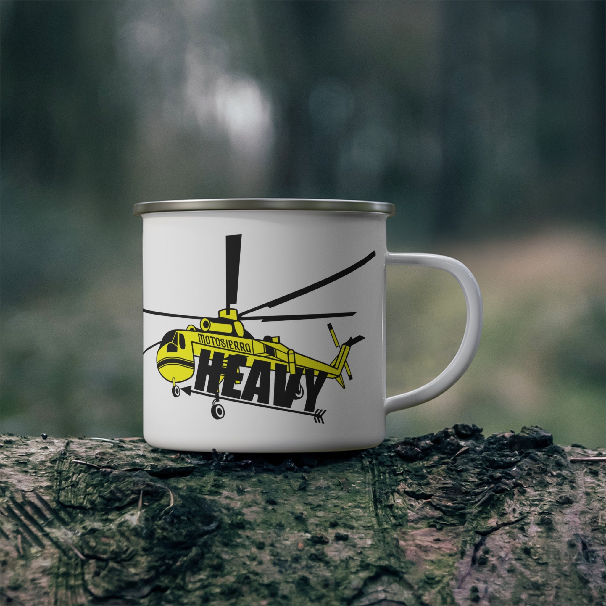 Big Zero Enamel Camping Mug