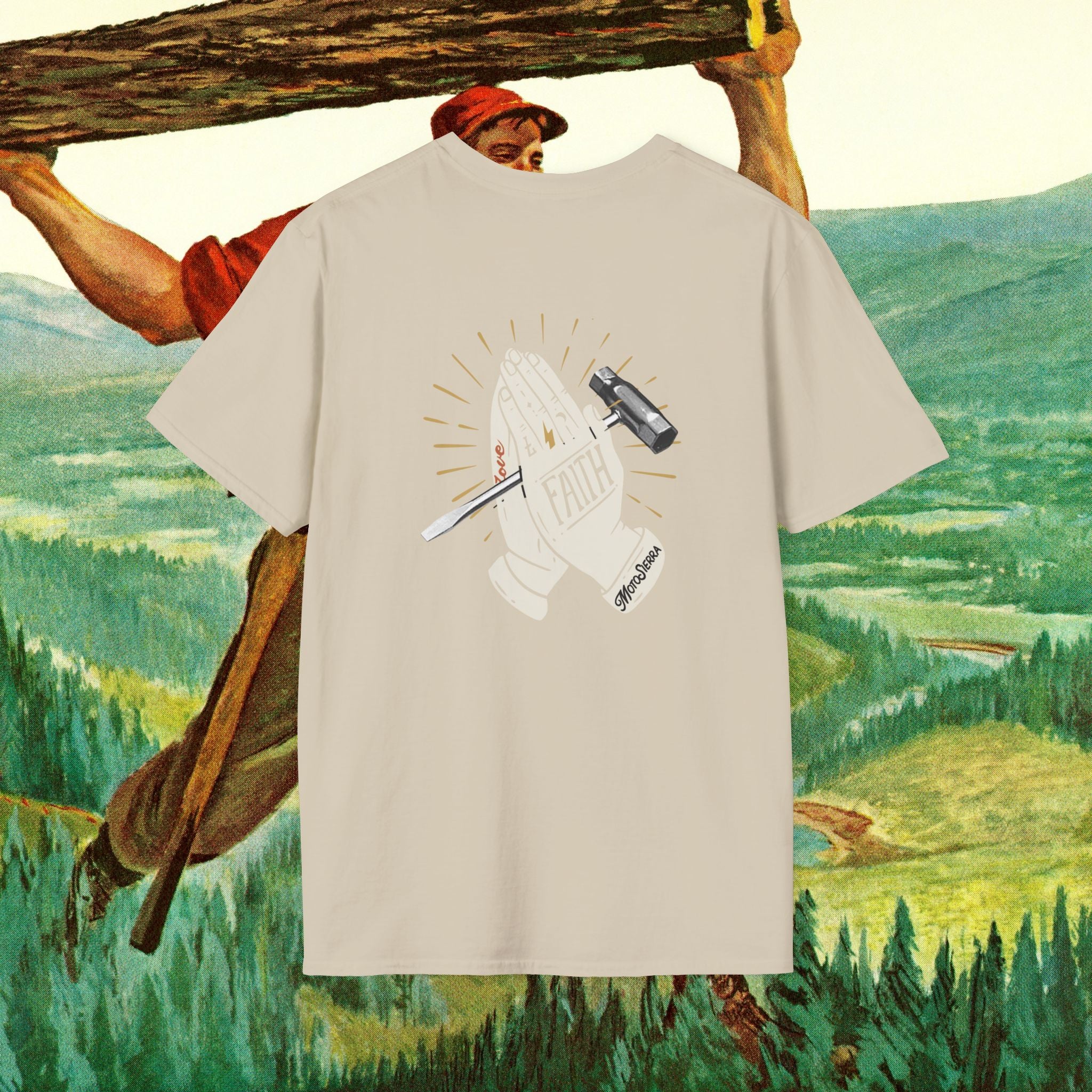 EUROPE ONLY Faith Scrench Unisex Softstyle T-Shirt