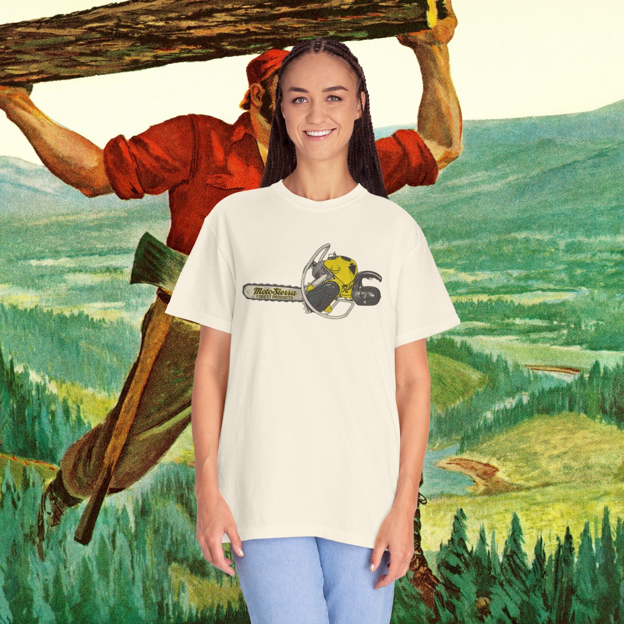 Vintage Chainsaw Unisex T-Shirt | Lumberjack Style | Casual Wear for Outdoorsman, Gift for Father's Day, Tree Lover Gift, Vintage Vibe, [...]
