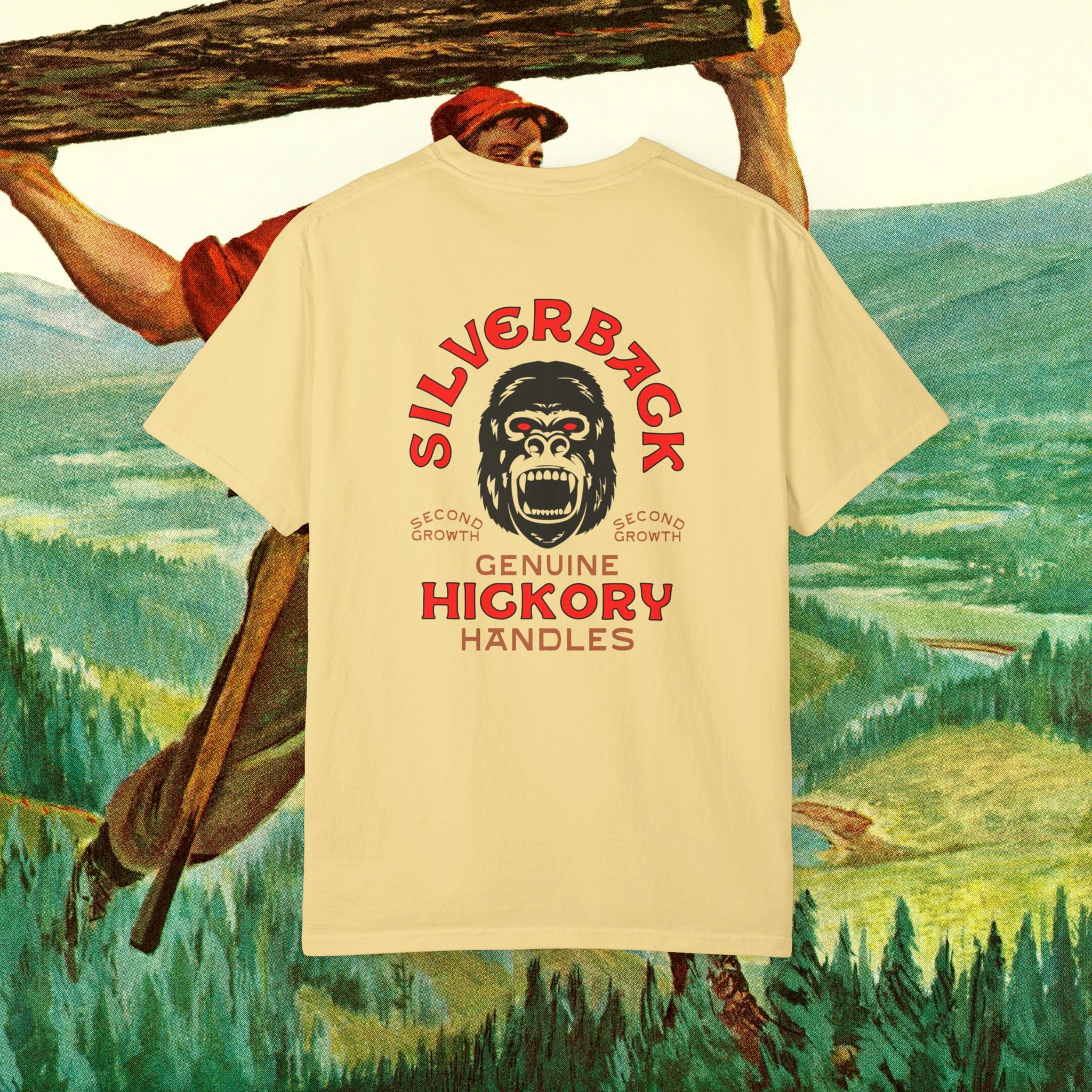 Silverback Axe Handles Unisex Garment-Dyed T-shirt