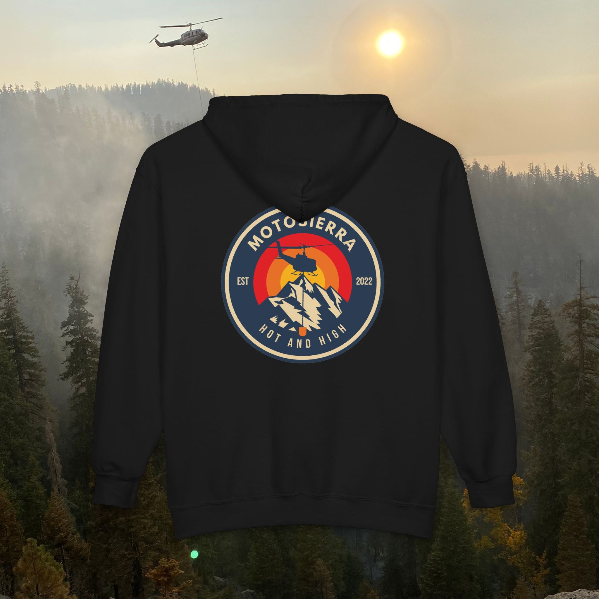 Hot & High Unisex Heavy Blend™ Full Zip Hooded Sweatshirt